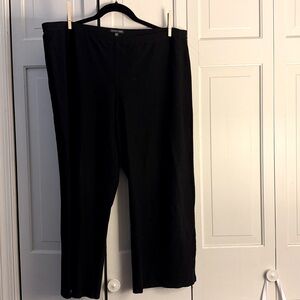 Eileen Fisher Black Women's Pants- cropped/wide leg